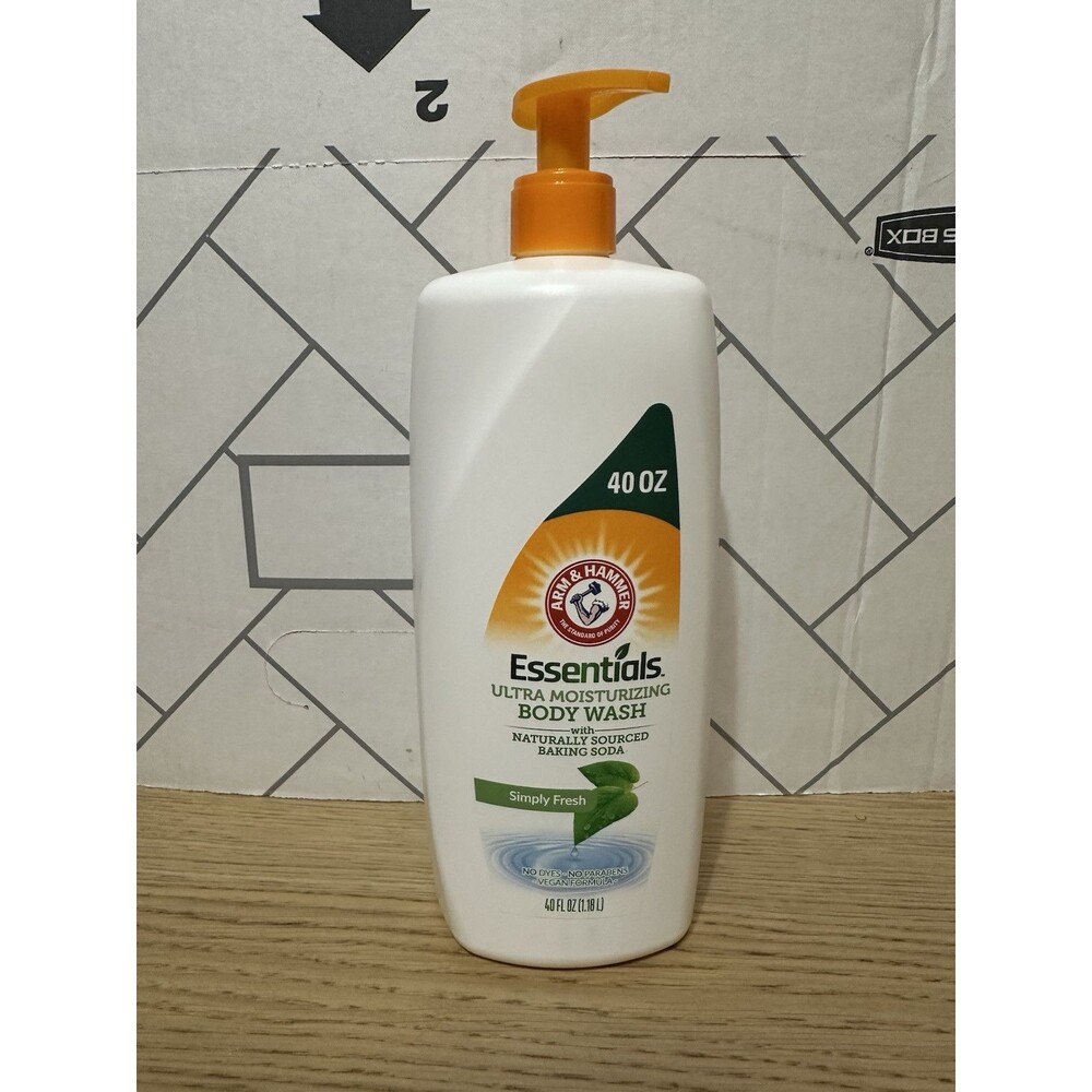 Arm & Hammer - Essentials UltraMoisturizing Body Wash - SimplyFresh 40oz